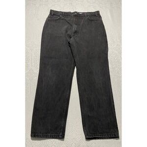 Vintage Levis Signature 540 Relaxed Fit Jeans Mens 40x30 Black Made in USA